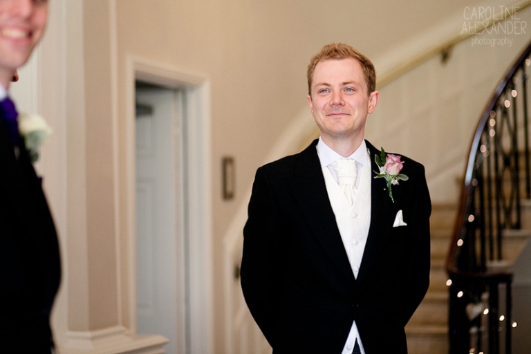 groom before ceremony