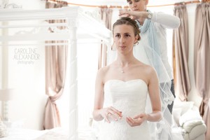 putting on the veil