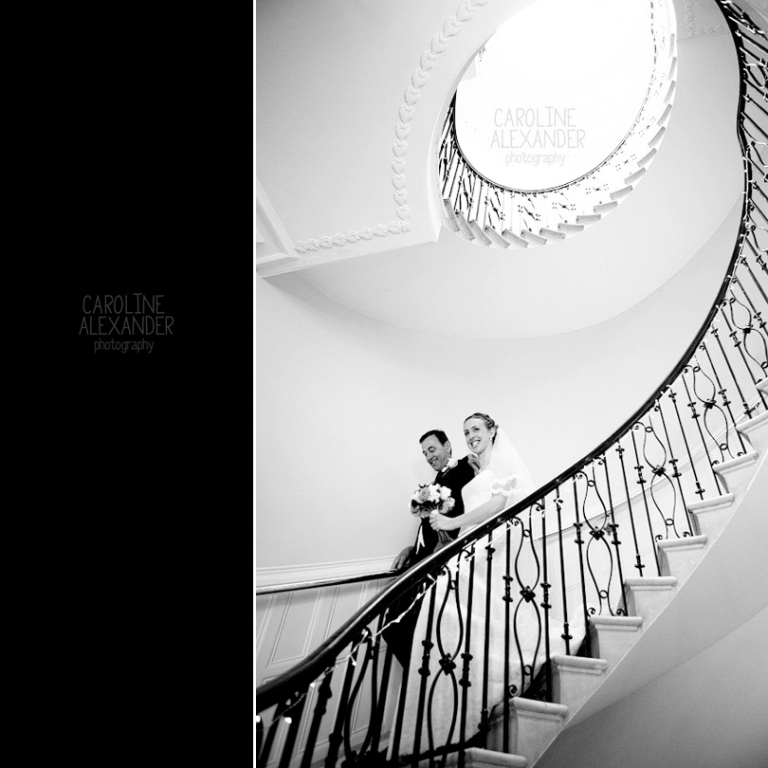 bride and dad arriving for ceremony