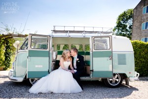 campervan wedding photographs