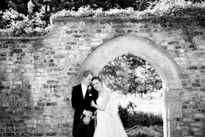 archway wedding photograph