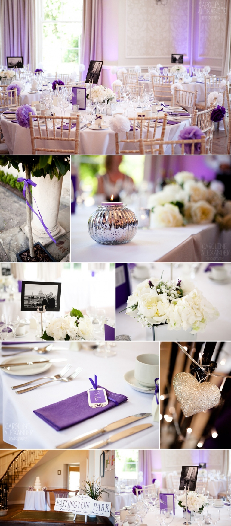 Eastington Park wedding breakfast