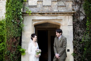 Barnsley House Wedding Photographs front door