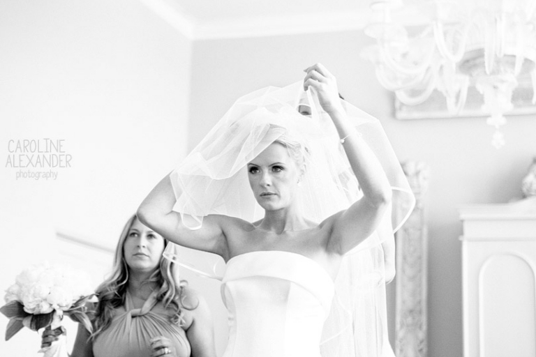 Aynhoe Park bridal veil