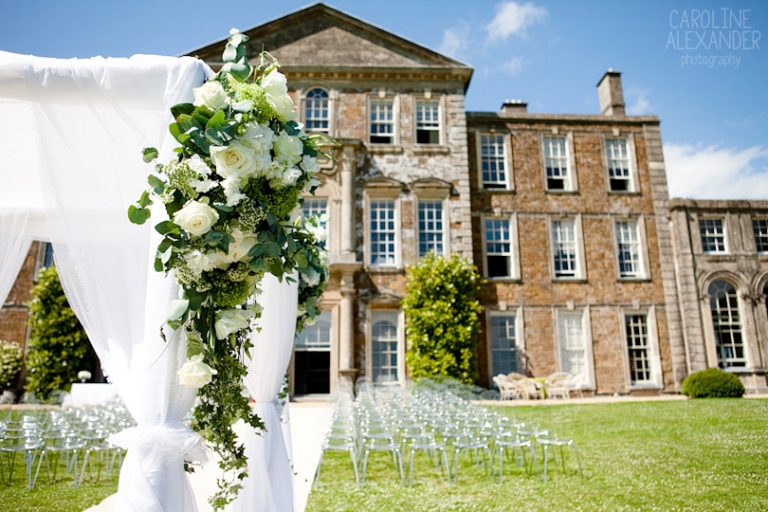 Aynhoe Park chuppah