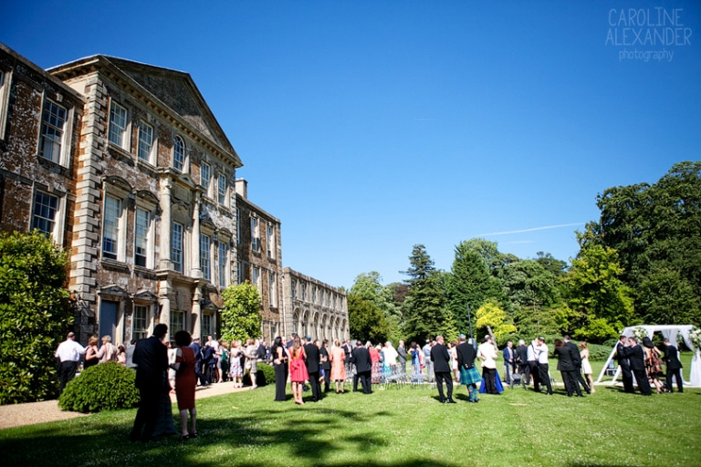 guests at Aynhoe Park