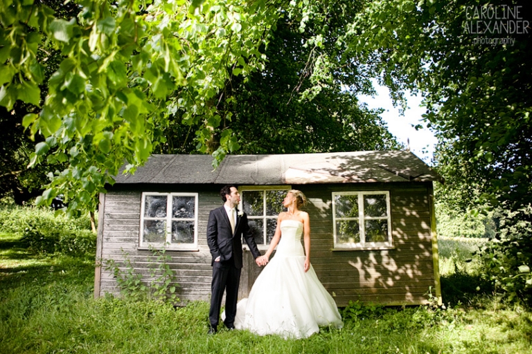 sticking out tongues at Aynhoe Park