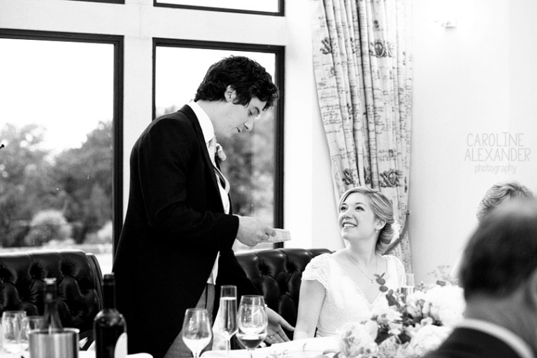 Old Down Manor groom speech