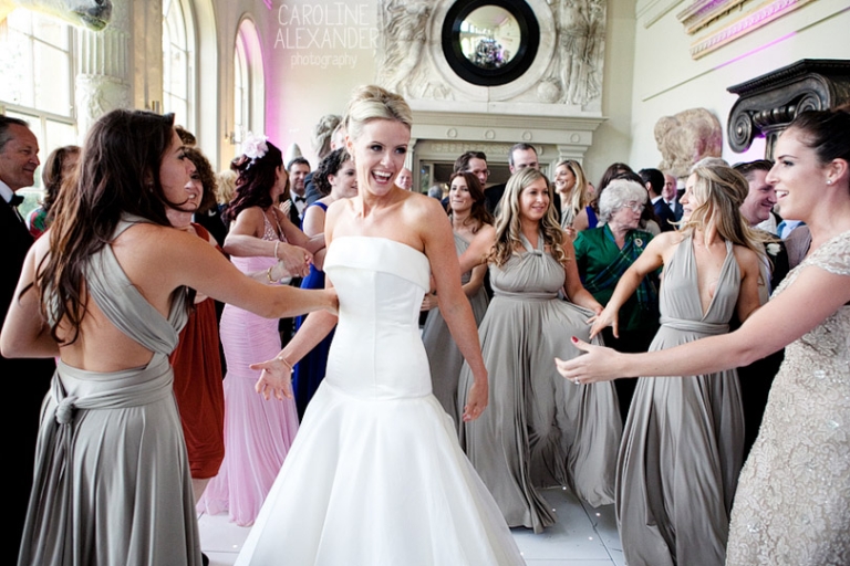 Aynhoe Park Jewish bride dancing