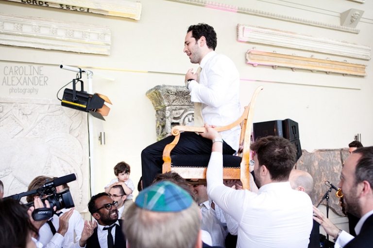 groom chair dance Aynhoe Park