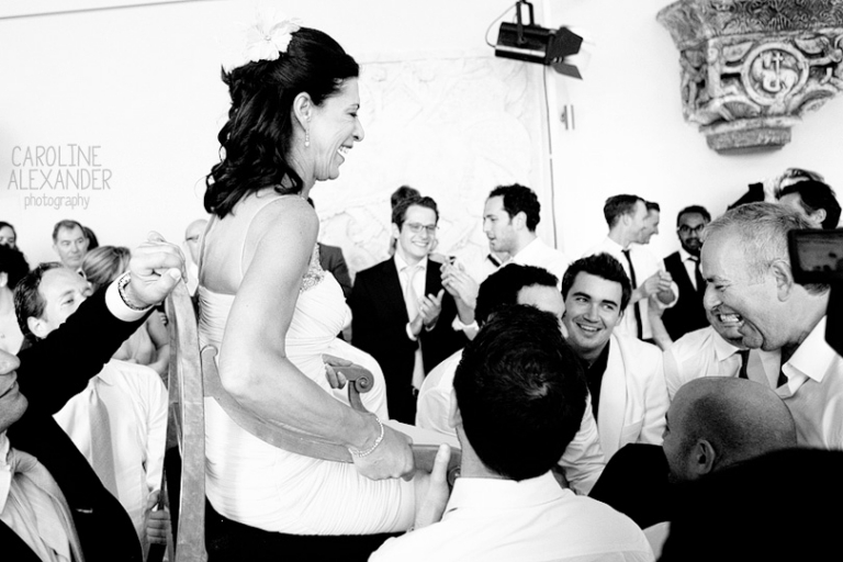 parents jewish chair dance