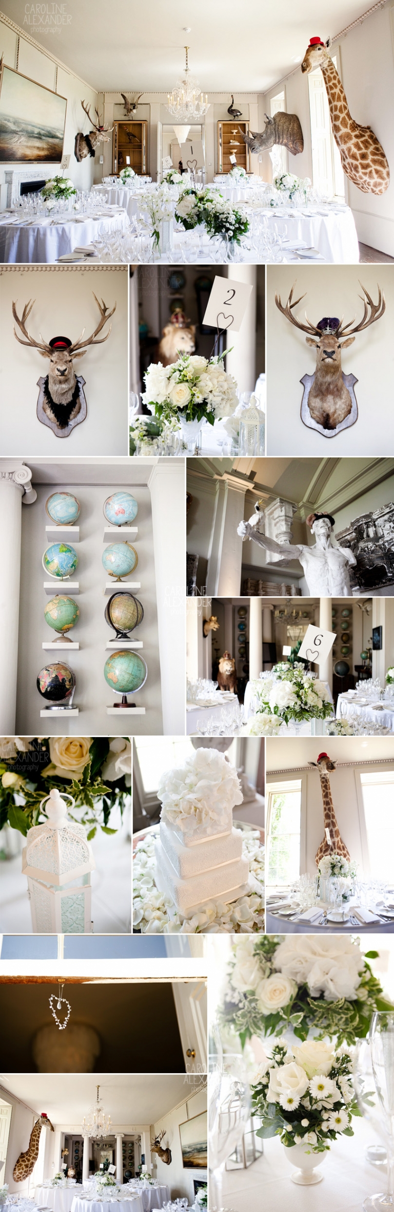 Aynhoe Park wedding breakfast