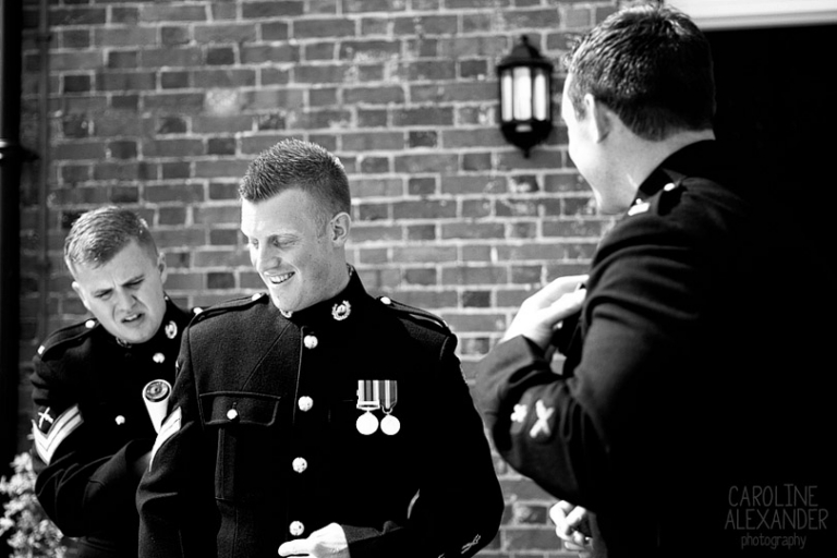 Barton House boys getting ready