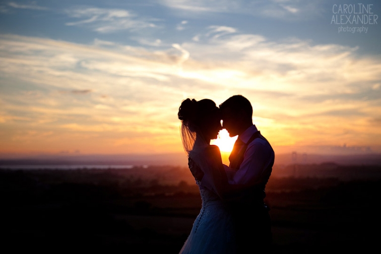 Old Down Manor Sunset wedding