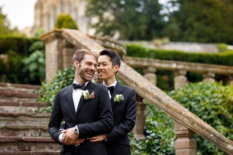 Berkeley Castle Wedding same sex wedding