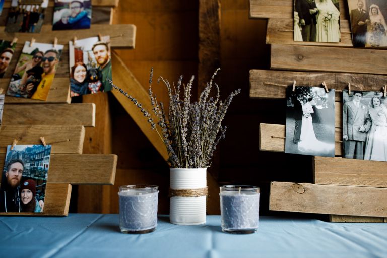 Ideas for wedding decorations in a barn