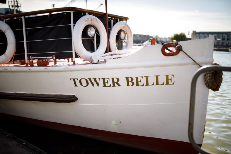Bristol Packet Tower Belle boat for Bristol Feeder Canal tour